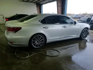 2014 Lexus LS 460 with VIN JTHCL5EF2E5022881, listed as a Copart auction lot 42444115 with 105,105 mi miles and Salvage title. Bid and sale history available at DreamBid. Image 13.