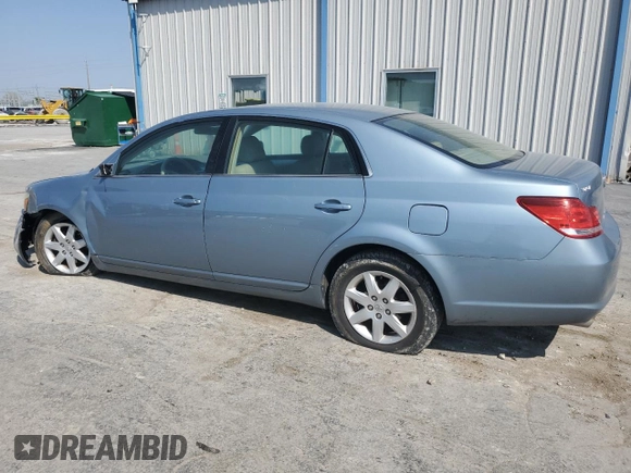 2007 Toyota Avalon XL with VIN 4T1BK36B77U173073, listed as a Copart auction lot 53545825 with 110,119 mi miles and Salvage Title. Bid and sale history available at DreamBid. Image 2.