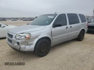 2007 Chevrolet Uplander LS Fleet with VIN 1GNDV23117D183664, listed as a Copart auction lot 44416925 with 284,956 mi miles and Salvage Title. Bid and sale history available at carsss.com. Image 1.