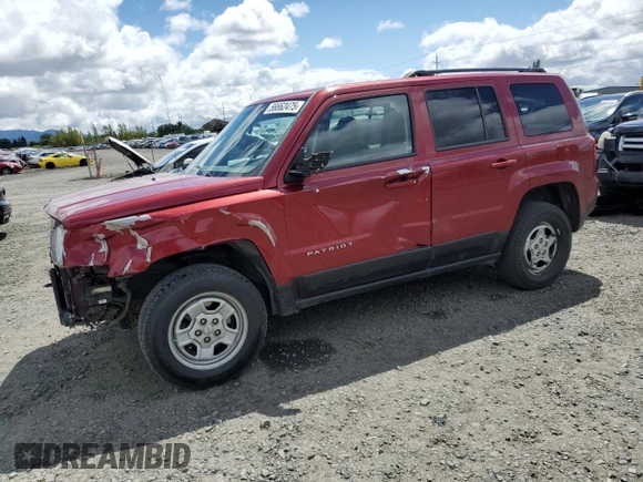 2015 Jeep Patriot Altitude z VIN 1C4NJRBB2FD135164, wystawiony jako Copart lot #56662475 z przebiegiem 186 663 mil mil oraz Szkoda całkowita • Salvage title. Historia ofert i sprzedaży dostępna na DreamBid. Obrazek 1.