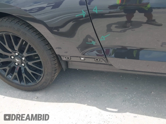 2022 Ford Mustang GT z VIN 1FA6P8CF9N5118407, wystawiony jako IAAI lot #42391902 z przebiegiem 25 355 mil mil oraz . Historia ofert i sprzedaży dostępna na DreamBid. Obrazek 19.