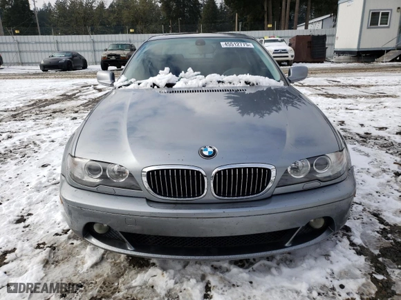 2004 BMW 3 Series 325Ci with VIN WBABD33424PL03658, listed as a Copart auction lot 45512775 with 161,991 mi miles and Salvage Title. Bid and sale history available at carsss.com. Image 5.