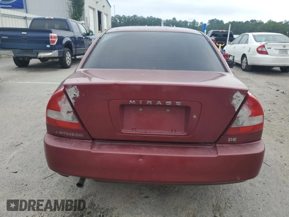 1997 Mitsubishi Mirage DE z VIN JA3AY26AXVU007285, wystawiony jako Copart lot #71958454 z przebiegiem 156 415 mil mil oraz Szkoda całkowita • Salvage title. Historia ofert i sprzedaży dostępna na DreamBid. Obrazek 6.
