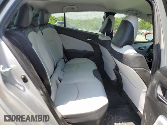 2019 Toyota Prius LE with VIN JTDL9RFUXK3001532, listed as a Copart auction lot 55640085 with 114,477 mi miles and Salvage title. Bid and sale history available at DreamBid. Image 10.