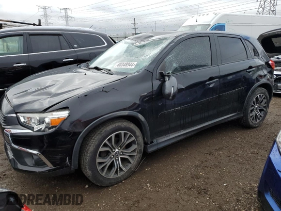 2016 Mitsubishi Outlander Sport 2.4 ES with VIN JA4AR3AW9GZ056243, listed as a Copart auction lot 80348944 with 126,930 mi miles and Salvage Title. Bid and sale history available at carsss.com. Image 1.