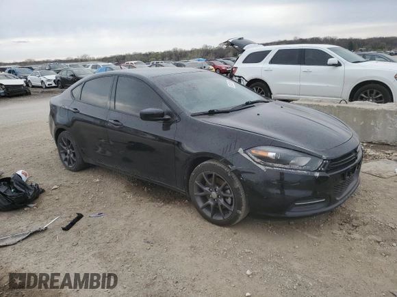 2016 Dodge Dart SE with VIN 1C3CDFAA7GD530355, listed as a Copart auction lot 51421305 with 116,519 mi miles and Salvage Title. Bid and sale history available at carsss.com. Image 4.
