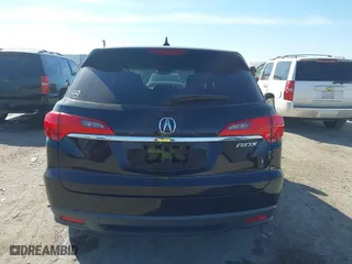 2015 Acura RDX Tech Pkg with VIN 5J8TB3H54FL010757, listed as a IAAI auction lot 41557233 with 108,935 mi miles. Bid and sale history available at carsss.com. Image 16.