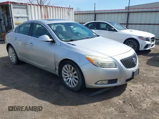 2012 Buick Regal Premium 1 with VIN 2G4GS5EK1C9206031, listed as a IAAI auction lot 41808537 with 223,593 mi miles. Bid and sale history available at carsss.com. Image 1.
