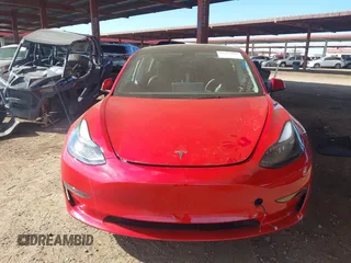 2023 Tesla Model 3 with VIN 5YJ3E1EA9PF546264, listed as a IAAI auction lot 41657055 with 5,634 mi miles and . Bid and sale history available at DreamBid. Image 11.