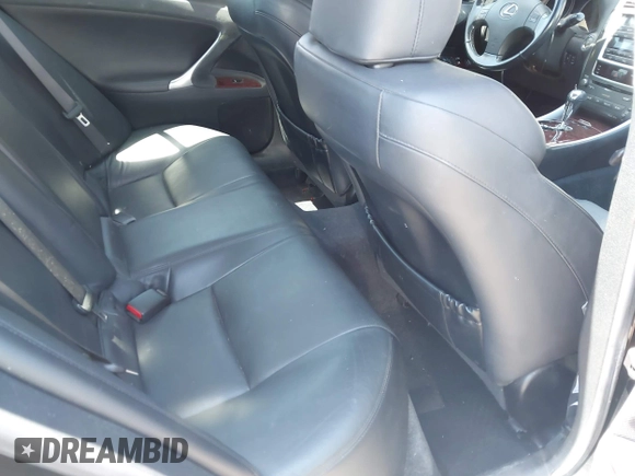 2008 Lexus IS 250 with VIN JTHBK262582071846, listed as a IAAI auction lot 42372708 with 171,953 mi miles and . Bid and sale history available at DreamBid. Image 8.