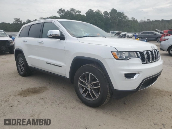 2018 Jeep Grand Cherokee Limited with VIN 1C4RJEBG0JC380744, listed as a Copart auction lot 55700215 with 89,157 mi miles and Salvage title. Bid and sale history available at DreamBid. Image 4.
