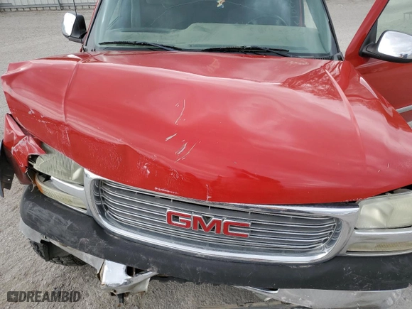 2002 GMC Sierra 2500HD SLE with VIN 1GTHK23U82F240498, listed as a Copart auction lot 52499644 with 133,208 mi miles and Salvage Title. Bid and sale history available at carsss.com. Image 11.