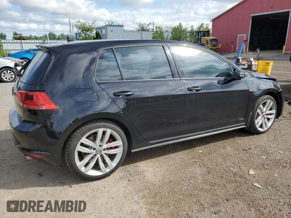 2015 Volkswagen Golf GTI Autobahn w/Performance Pkg with VIN 3VW447AUXFM097985, listed as a Copart auction lot 56758804 with 187,493 mi miles. Bid and sale history available at carsss.com. Image 3.