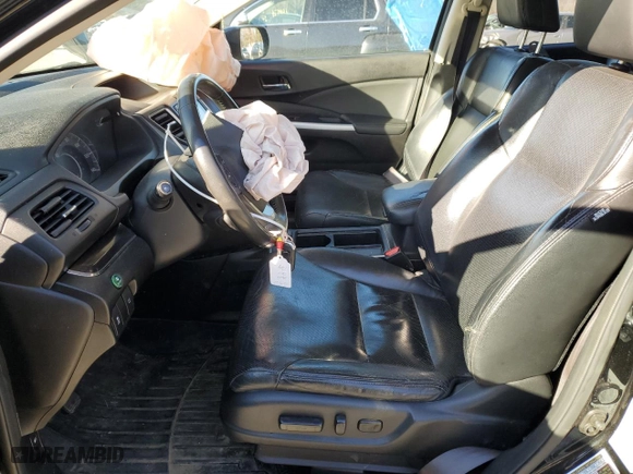 2016 Honda CR-V EX-L with VIN 5J6RM4H7XGL028704, listed as a Copart auction lot 86838584 with 0 mi miles and Salvage Title. Bid and sale history available at carsss.com. Image 7.