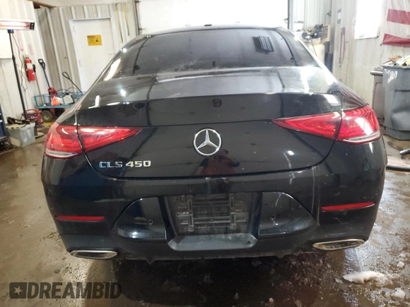 2019 Mercedes-Benz CLS with VIN WDD2J5KB3KA028296, listed as a Copart auction lot 46172755 with 64,156 mi miles and Salvage Title. Bid and sale history available at carsss.com. Image 6.