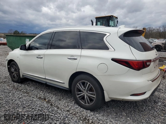 2019 Infiniti QX60 Luxe with VIN 5N1DL0MN0KC564517, listed as a Copart auction lot 47849685 with 79,367 mi miles and Salvage title. Bid and sale history available at DreamBid. Image 2.