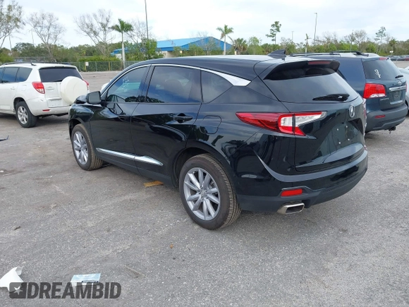 2024 Acura RDX with VIN 5J8TC2H34RL035717, listed as a IAAI auction lot 41229828 with 3,650 mi miles and . Bid and sale history available at DreamBid. Image 3.