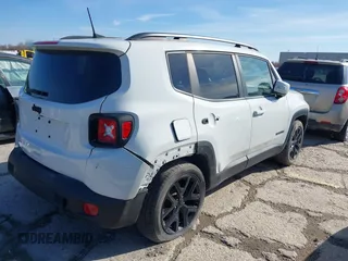 2018 Jeep Renegade Altitude with VIN ZACCJABBXJPH96654, listed as a IAAI auction lot 39966885 with 109,750 mi miles and . Bid and sale history available at DreamBid. Image 4.