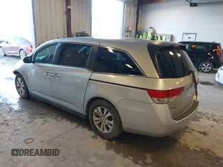 2015 Honda Odyssey EX-L with VIN 5FNRL5H6XFB063430, listed as a IAAI auction lot 41913142 with 238,051 mi miles and . Bid and sale history available at carsss.com. Image 3.