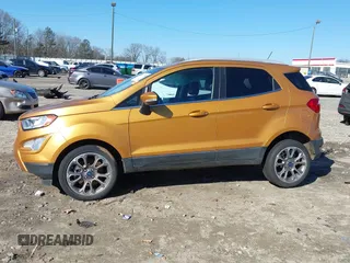 2021 Ford EcoSport Titanium z VIN MAJ3S2KE0MC449135, wystawiony jako IAAI lot #41345463 z przebiegiem 69 221 mil mil oraz . Historia ofert i sprzedaży dostępna na DreamBid. Obrazek 15.