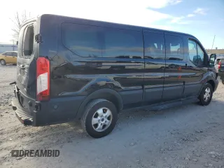 2019 Ford Transit Passenger XL with VIN 1FBZX2ZM5KKA77799, listed as a Copart auction lot 86916184 with 152,833 mi miles and Salvage Title. Bid and sale history available at DreamBid. Image 3.