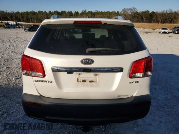 2011 Kia Sorento EX with VIN 5XYKU4A26BG180893, listed as a Copart auction lot 41678655 with 127,564 mi miles and Salvage Title. Bid and sale history available at carsss.com. Image 6.