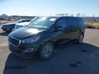 2020 Kia Sedona EX with VIN KNDMB5C11L6594029, listed as a IAAI auction lot 40951800 with 164,989 mi miles. Bid and sale history available at carsss.com. Image 18.
