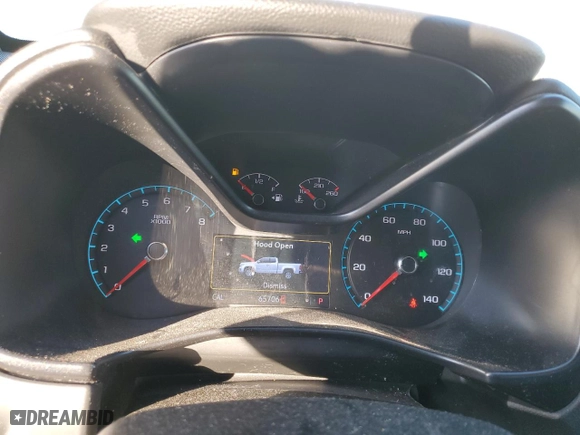 2019 Chevrolet Colorado 4WD LT with VIN 1GCGTCEN5K1283391, listed as a Copart auction lot 42263455 with 65,706 mi miles and Salvage Title. Bid and sale history available at carsss.com. Image 9.