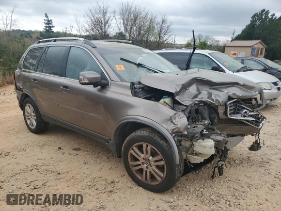 2012 Volvo XC90 with VIN YV4952CZ1C1626070, listed as a Copart auction lot 50874265 with 0 mi miles and Salvage Title. Bid and sale history available at carsss.com. Image 4.