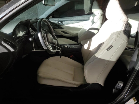 2017 Infiniti Q60 Sport with VIN JN1EV7EL4HM550439, listed as a Copart auction lot 49818895 with 55,629 mi miles and Salvage Title. Bid and sale history available at carsss.com. Image 7.