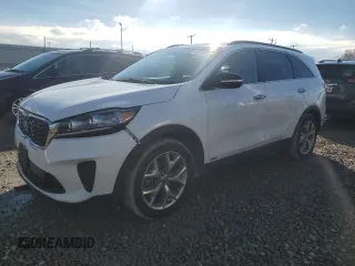 2020 Kia Sorento LX V6 with VIN 5XYPGDA50LG656886, listed as a Copart auction lot 46070915 with 50,971 mi miles and Salvage Title. Bid and sale history available at carsss.com. Image 1.