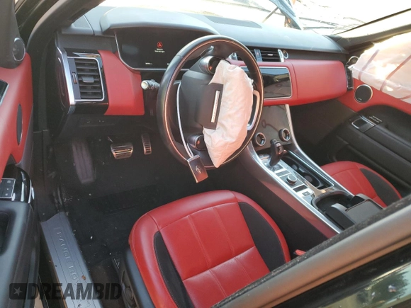 2022 Land Rover Range Rover Sport HSE Dynamic with VIN SALWR2SE0NA235190, listed as a Copart auction lot 88086075 with 25,755 mi miles and Salvage Title. Bid and sale history available at DreamBid. Image 8.