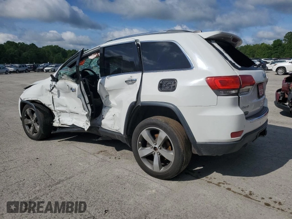 2014 Jeep Grand Cherokee Limited with VIN 1C4RJFBGXEC325357, listed as a Copart auction lot 61993715 with 156,718 mi miles and Salvage title. Bid and sale history available at DreamBid. Image 2.
