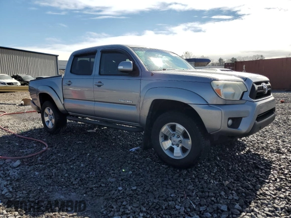 2014 Toyota Tacoma with VIN 3TMLU4EN4EM156401, listed as a Copart auction lot 46001045 with 124,289 mi miles and Salvage Title. Bid and sale history available at carsss.com. Image 4.
