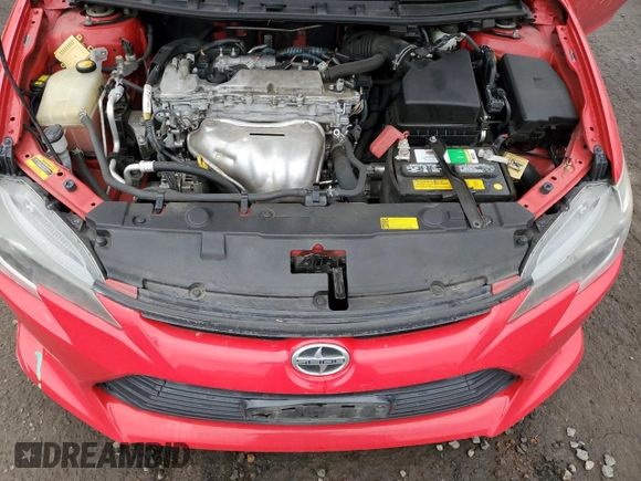 2014 Scion tC z VIN JTKJF5C77E3075236, wystawiony jako Copart lot #47632495 z przebiegiem 134 825 mil mil oraz Szkody całkowita. Historia ofert i sprzedaży dostępna na DreamBid. Obrazek 11.