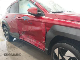 2024 Hyundai Kona Limited with VIN KM8HECA39RU167604, listed as a IAAI auction lot 41595060 with 15,944 mi miles. Bid and sale history available at carsss.com. Image 6.