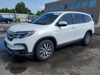 2020 Honda Pilot EX z VIN 5FNYF6H3XLB061476, wystawiony jako Copart lot #58381285 z przebiegiem 36 832 mil mil oraz Szkoda całkowita • Salvage title. Historia ofert i sprzedaży dostępna na DreamBid. Obrazek 1.