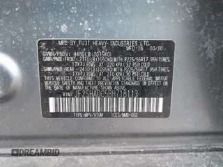 2011 Subaru Forester 2.5X Premium with VIN JF2SHADC5BH718113, listed as a IAAI auction lot 41619896 with 102,261 mi miles. Bid and sale history available at carsss.com. Image 9.