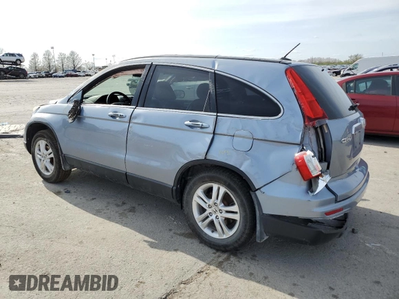 2011 Honda CR-V EX-L with VIN 5J6RE4H7XBL120692, listed as a Copart auction lot 51190615 with 148,220 mi miles and Salvage Title. Bid and sale history available at carsss.com. Image 2.
