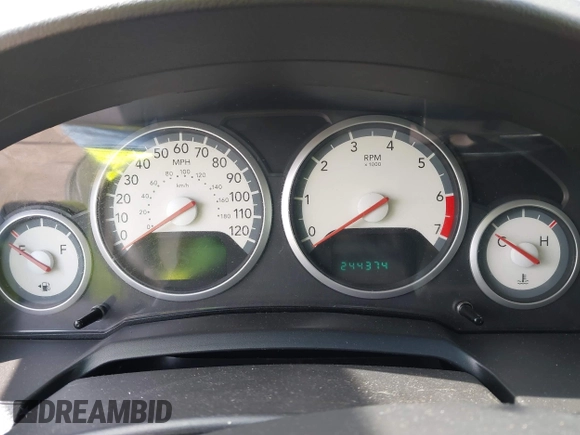 2010 Dodge Grand Caravan SXT with VIN 2D4RN5D15AR196651, listed as a IAAI auction lot 42105957 with 244,374 mi miles and . Bid and sale history available at DreamBid. Image 7.