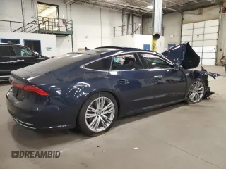2019 Audi A7 Prestige with VIN WAUV2AF20KN127476, listed as a Copart auction lot 77875334 with 40,167 mi miles and Salvage Title. Bid and sale history available at carsss.com. Image 3.