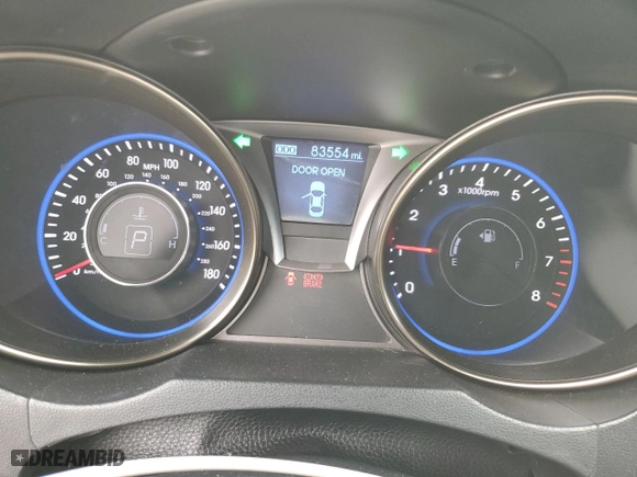 2013 Hyundai Genesis Coupe 3.8 R-Spec with VIN KMHHU6KJ8DU104908, listed as a Copart auction lot 45586515 with 83,554 mi miles and Salvage Title. Bid and sale history available at carsss.com. Image 9.