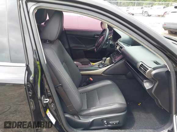 2014 Lexus IS 250 with VIN JTHBF1D25E5020780, listed as a IAAI auction lot 42420240 with 186,752 mi miles and . Bid and sale history available at DreamBid. Image 5.