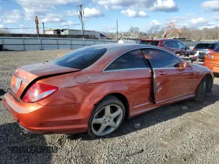 2010 Mercedes-Benz CL-Class CL 550 with VIN WDDEJ8GB3AA025503, listed as a Copart auction lot 87237684 with 114,469 mi miles and Salvage Title. Bid and sale history available at carsss.com. Image 3.