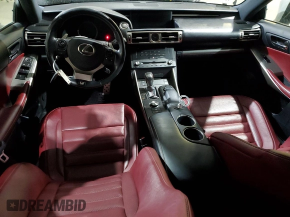 2015 Lexus IS 350 with VIN JTHCE1D25F5006984, listed as a Copart auction lot 58357905 with 117,688 mi miles and Clean title. Bid and sale history available at DreamBid. Image 8.