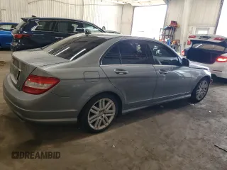 2009 Mercedes-Benz C 300 Sport with VIN WDDGF54X19F210169, listed as a Copart auction lot 61341655 with 190,275 mi miles and Salvage title. Bid and sale history available at DreamBid. Image 3.