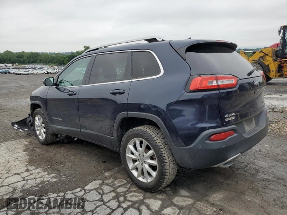 2016 Jeep Cherokee Limited с VIN 1C4PJMDB8GW183461, выставлен на аукционе Copart как лот 60810215 с пробегом 42 027 миль миль и Списание • Salvage title. История ставок и продаж доступна на DreamBid. Изображение 2.