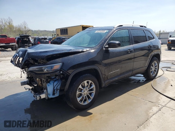 2019 Jeep Cherokee Altitude with VIN 1C4PJMLX0KD270627, listed as a Copart auction lot 53292855 with Not provided miles and Salvage title. Bid and sale history available at DreamBid. Image 1.