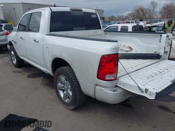 2018 Ram 1500 Big Horn with VIN 1C6RR7LM9JS354875, listed as a IAAI auction lot 41719756 with 105,121 mi miles. Bid and sale history available at carsss.com. Image 3.