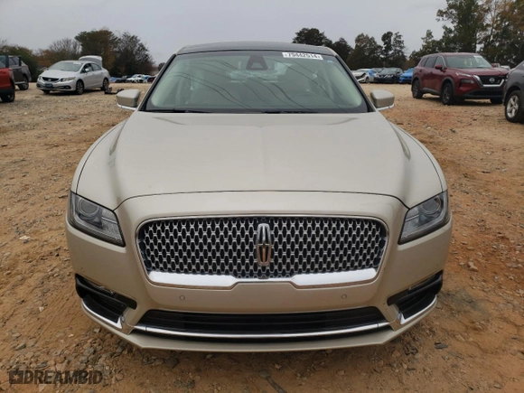 2017 Lincoln Continental Reserve with VIN 1LN6L9NC3H5624409, listed as a Copart auction lot 79442514 with 12,739 mi miles and Salvage Title. Bid and sale history available at carsss.com. Image 5.